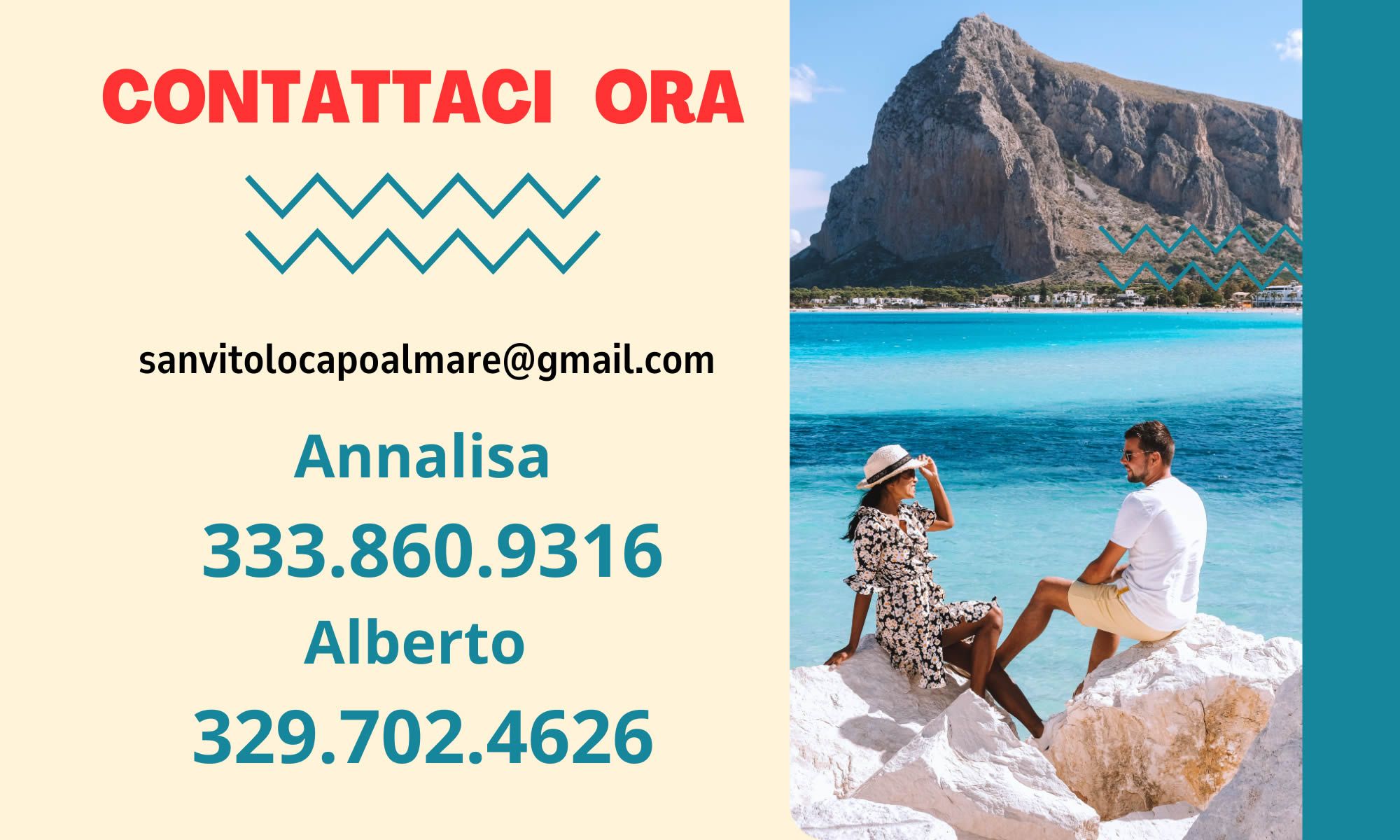 San Vito Lo Capo informazioni turistiche: trova hotel, B&B, Case Vacanza