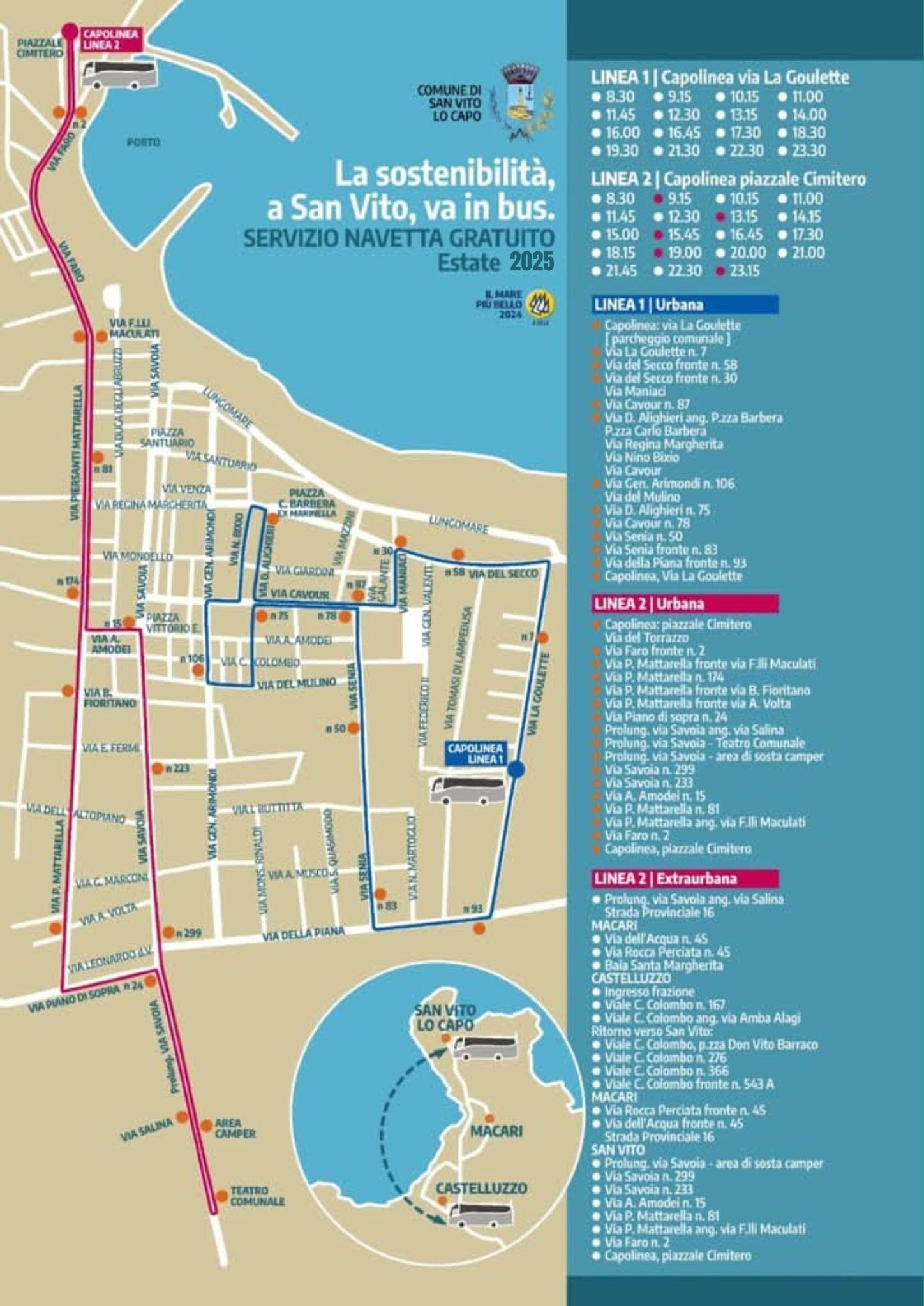 Orari Navetta San Vito Lo Capo