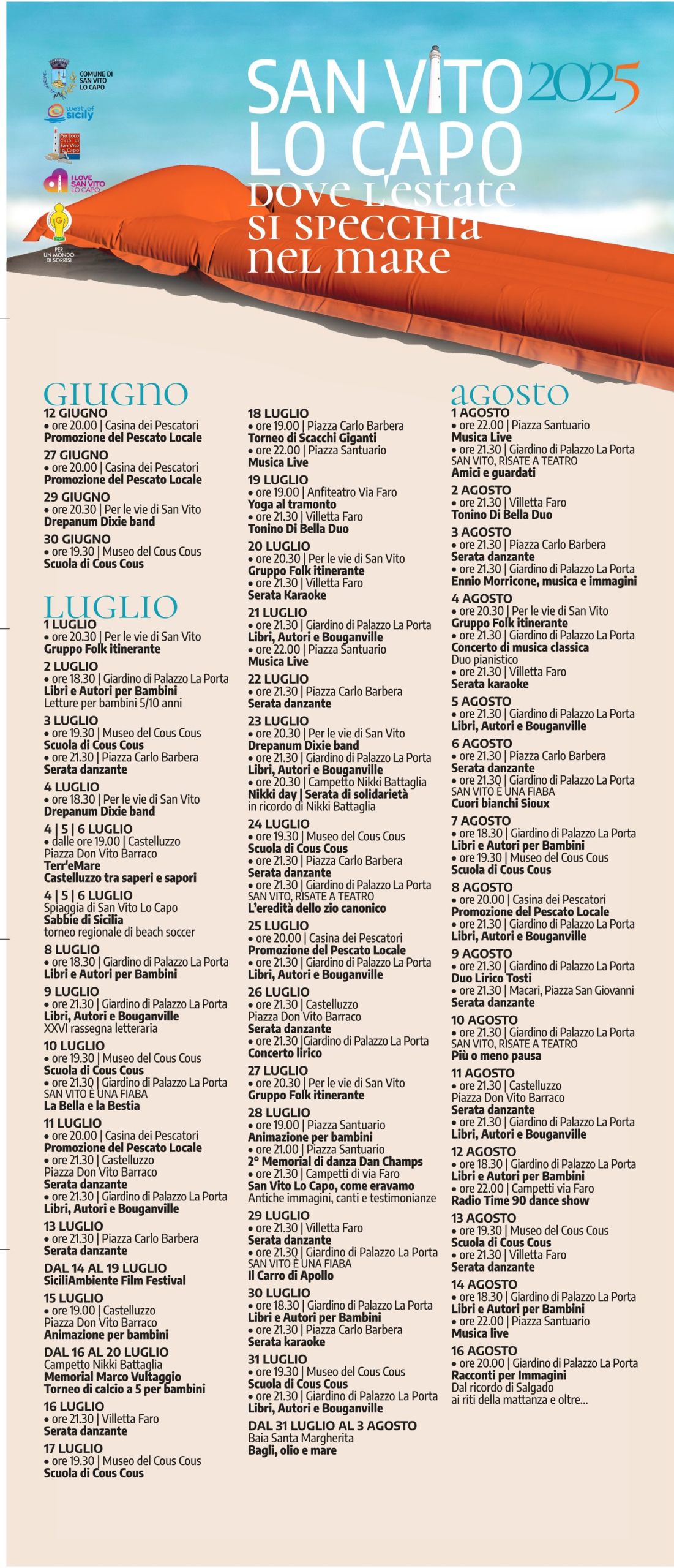 San Vito Lo Capo información turística: encuentra hoteles, B&B, casas vacacionales