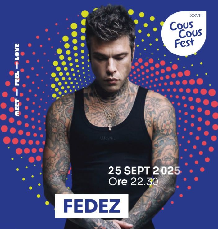 Fedez al Cous Cous Fest